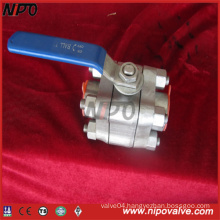 3-PCS Stainless Steel Threaded Ball Valve